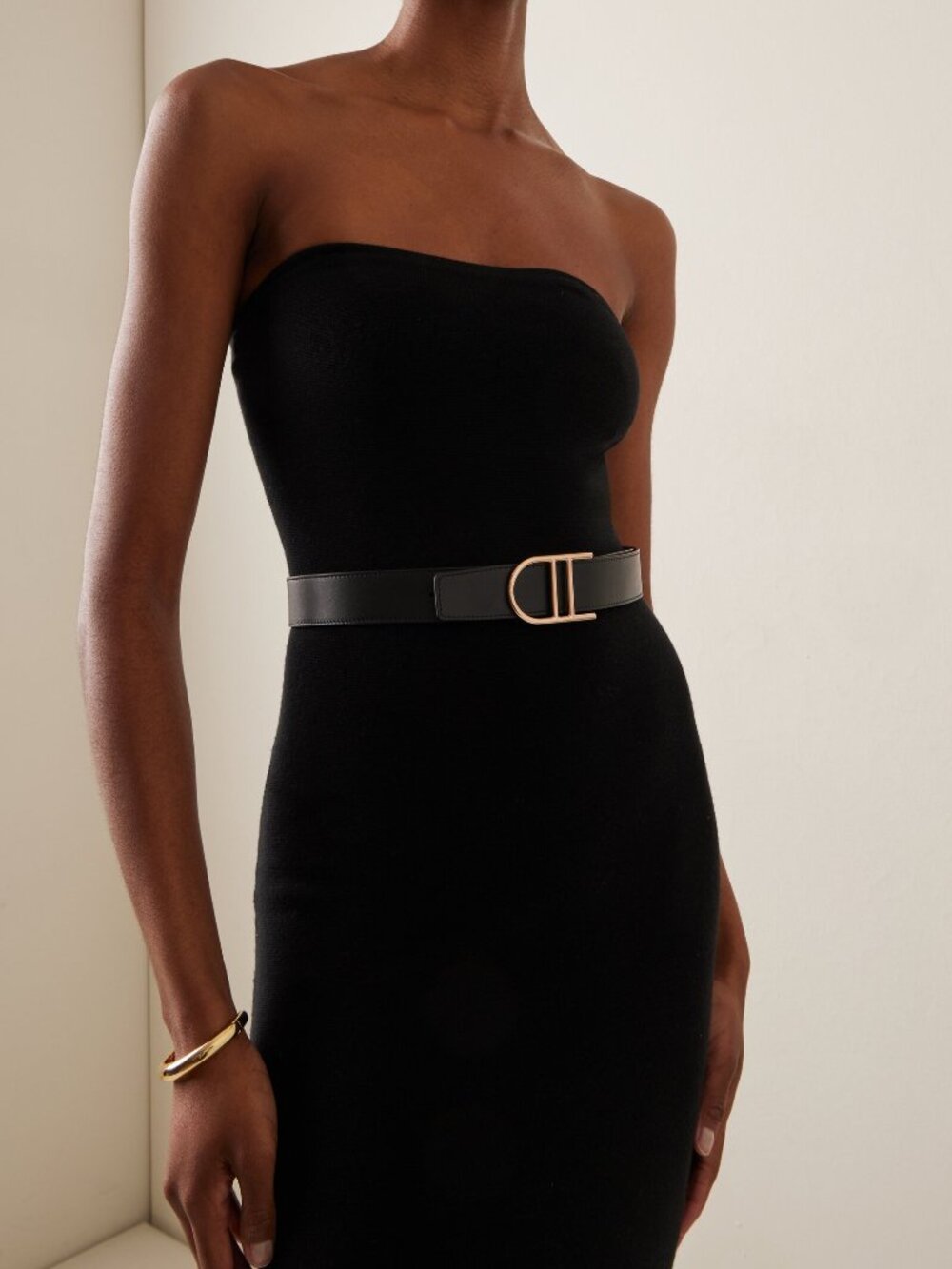 Gabriela Hearst Reversible Neala Belt XS Brown Black Gold NWT